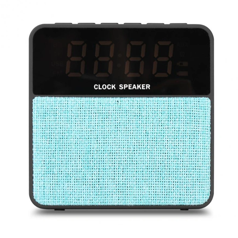 Multimedia Bluetooth Speaker with Alarm Clock