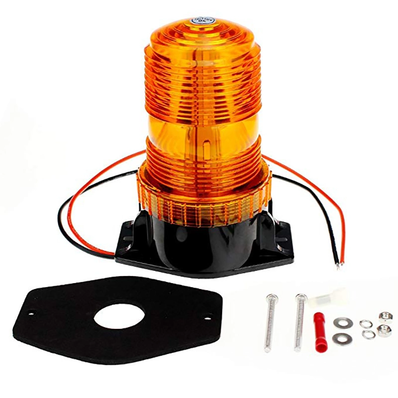 Amber Emergency Rooftop Hazard Warning Beacon Strobe Light