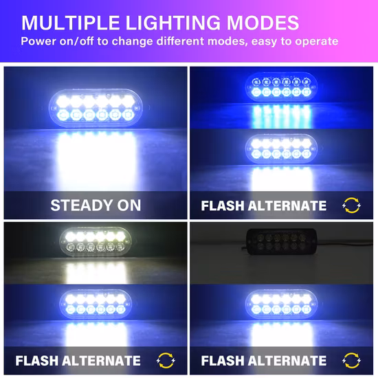 Luce stroboscopica di emergenza a LED da superficie (LL178)