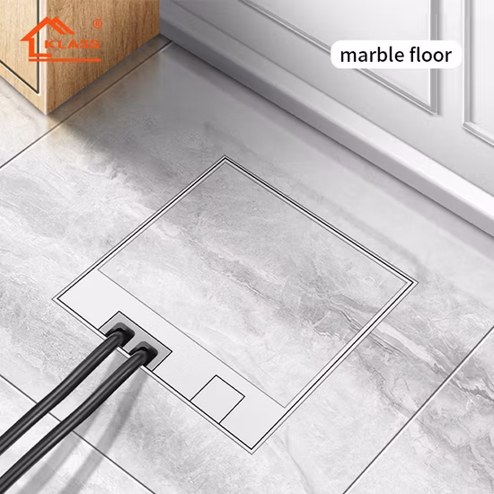 Serbatoio a pavimento integrato con presa duplex SAA