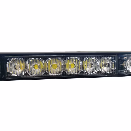 Luce stroboscopica 84 LED Luce di recupero ambra Flash Mini barra luminosa di emergenza impermeabile per camion